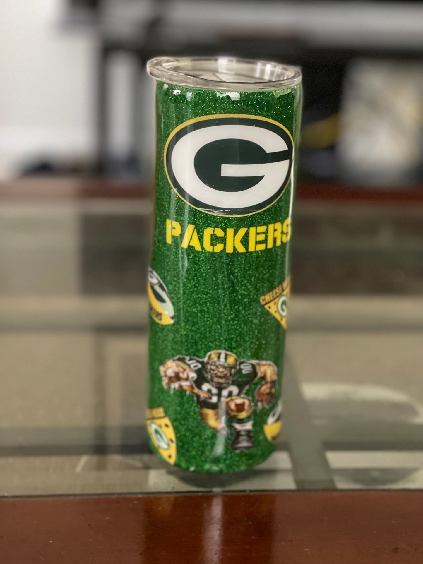 Chicago Cubs & Green Bay Packers tumbler