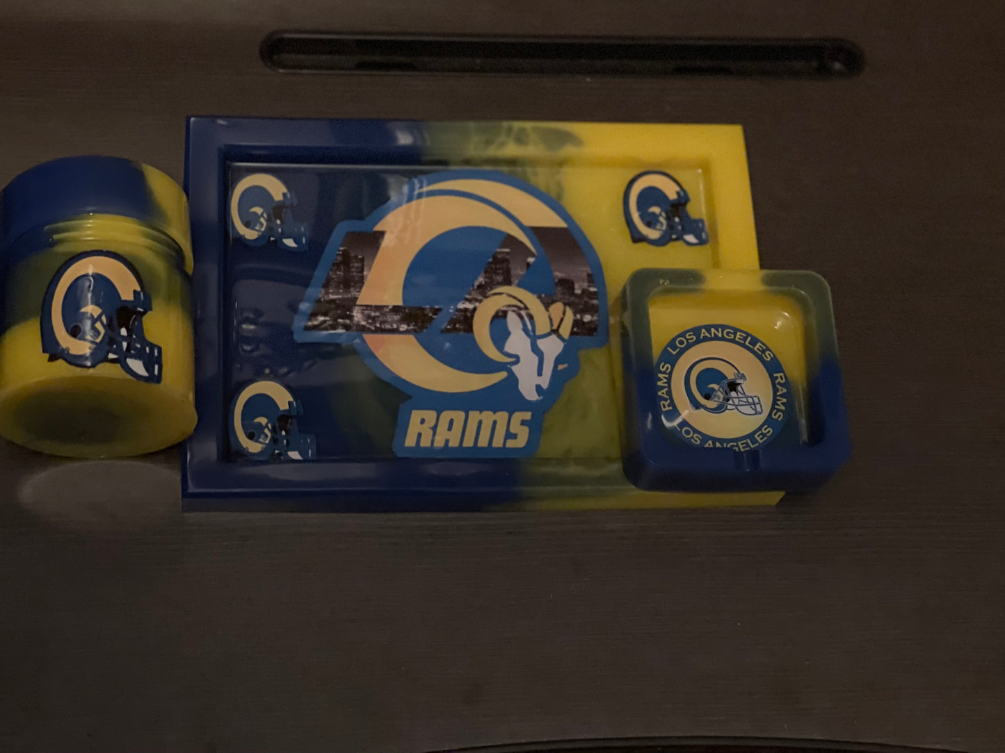 LA Rams rolling tray