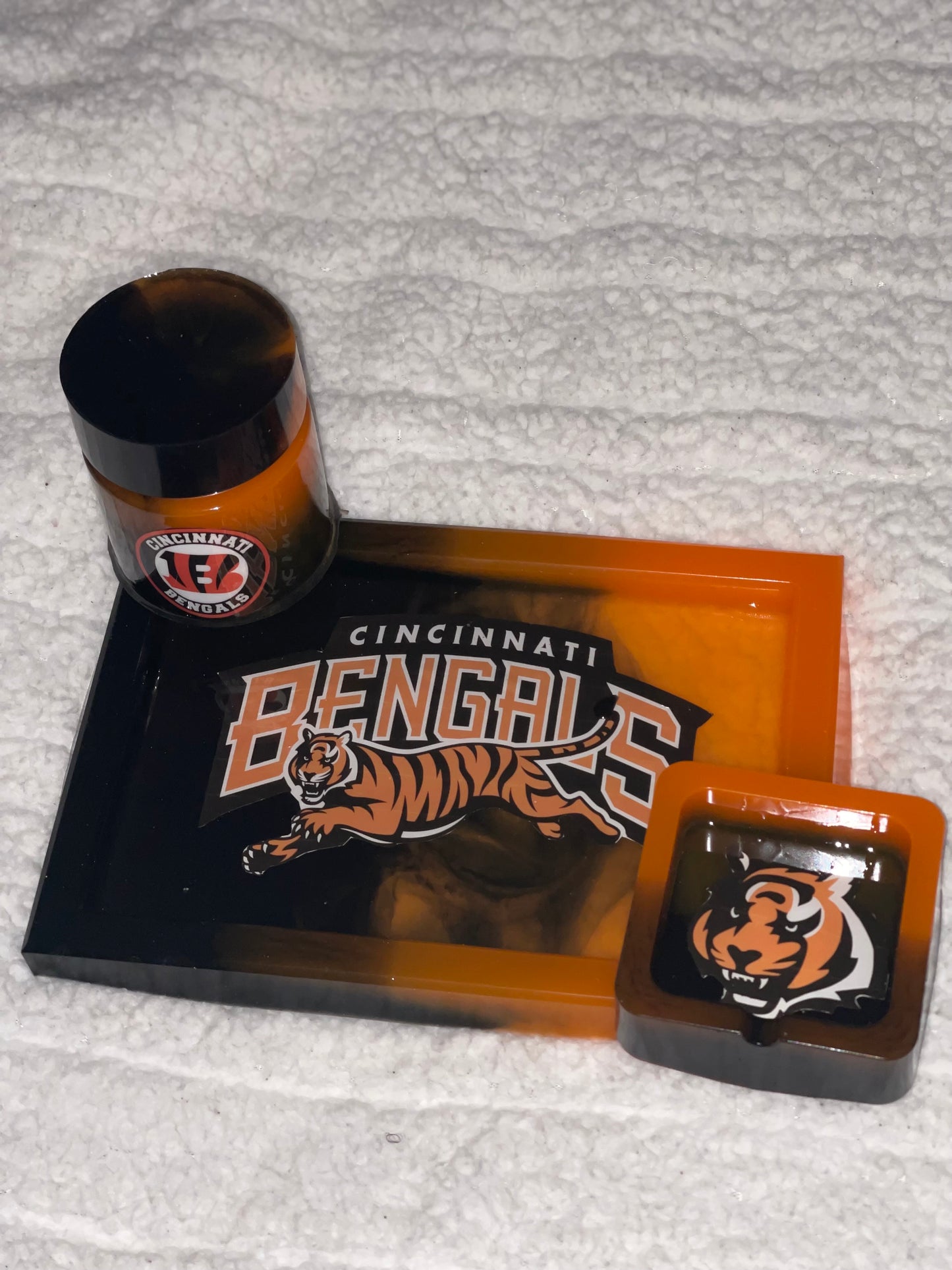 Cincinatti Bengals rolling tray