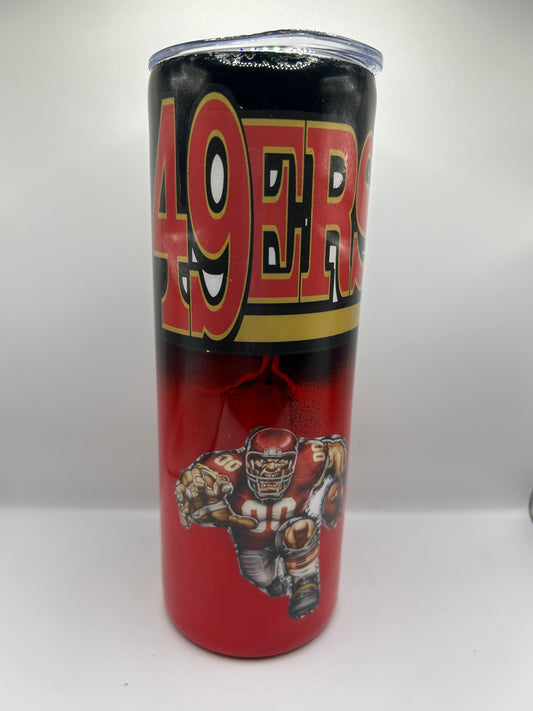 San Francisco 49ers tumbler