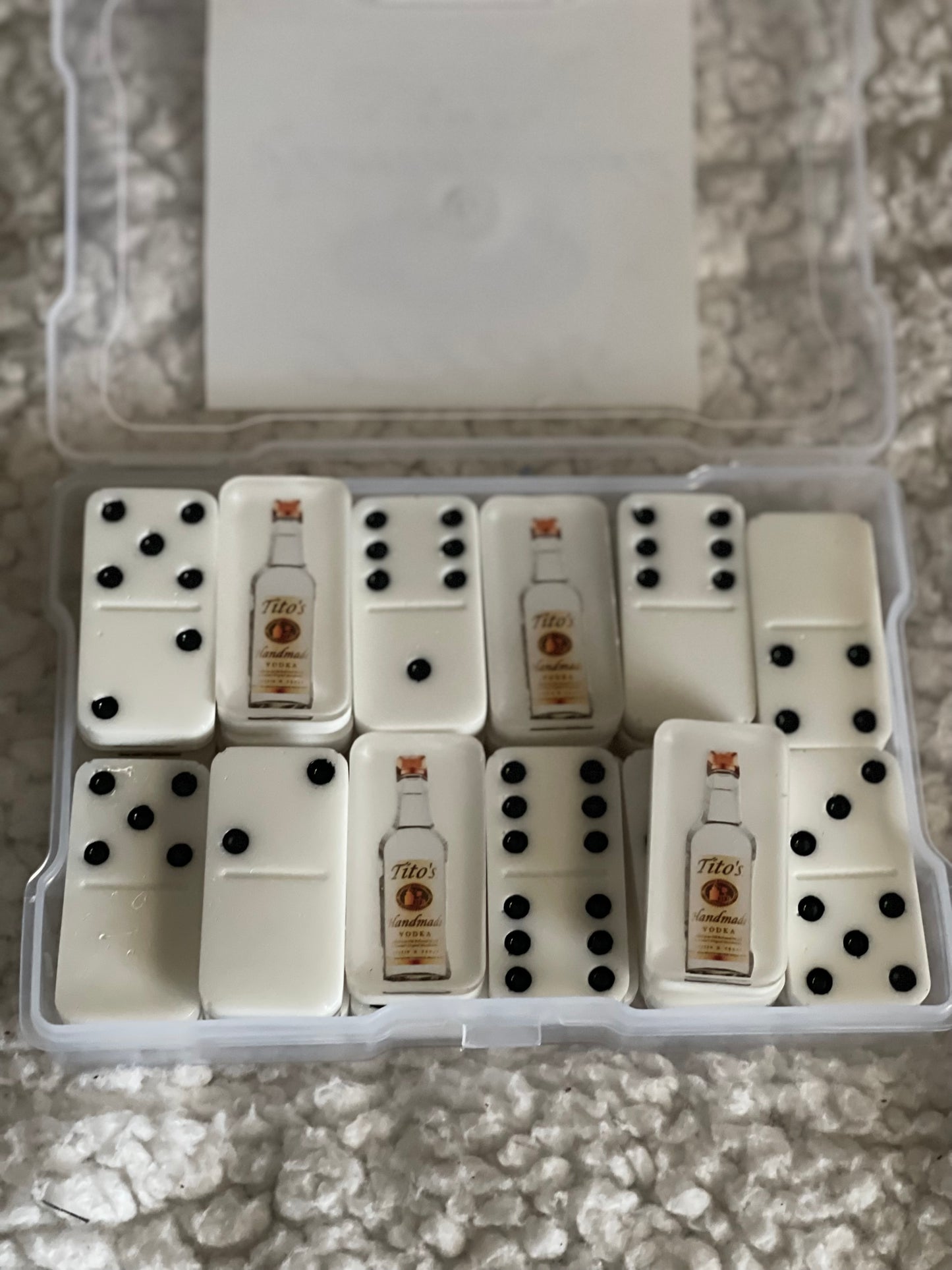 Tito Vodka dominoes