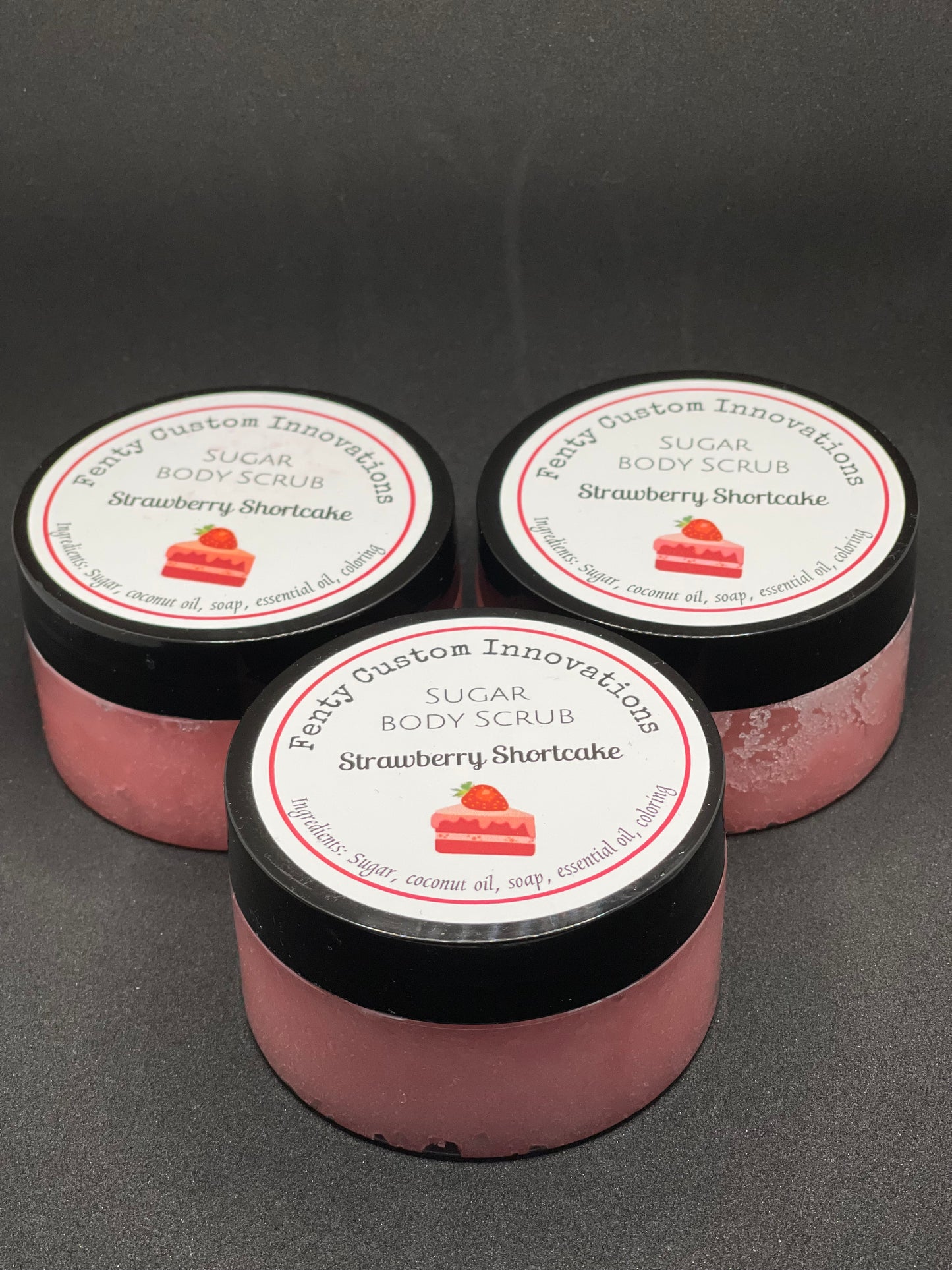 Strawberry Shortcake Sugar Scrub