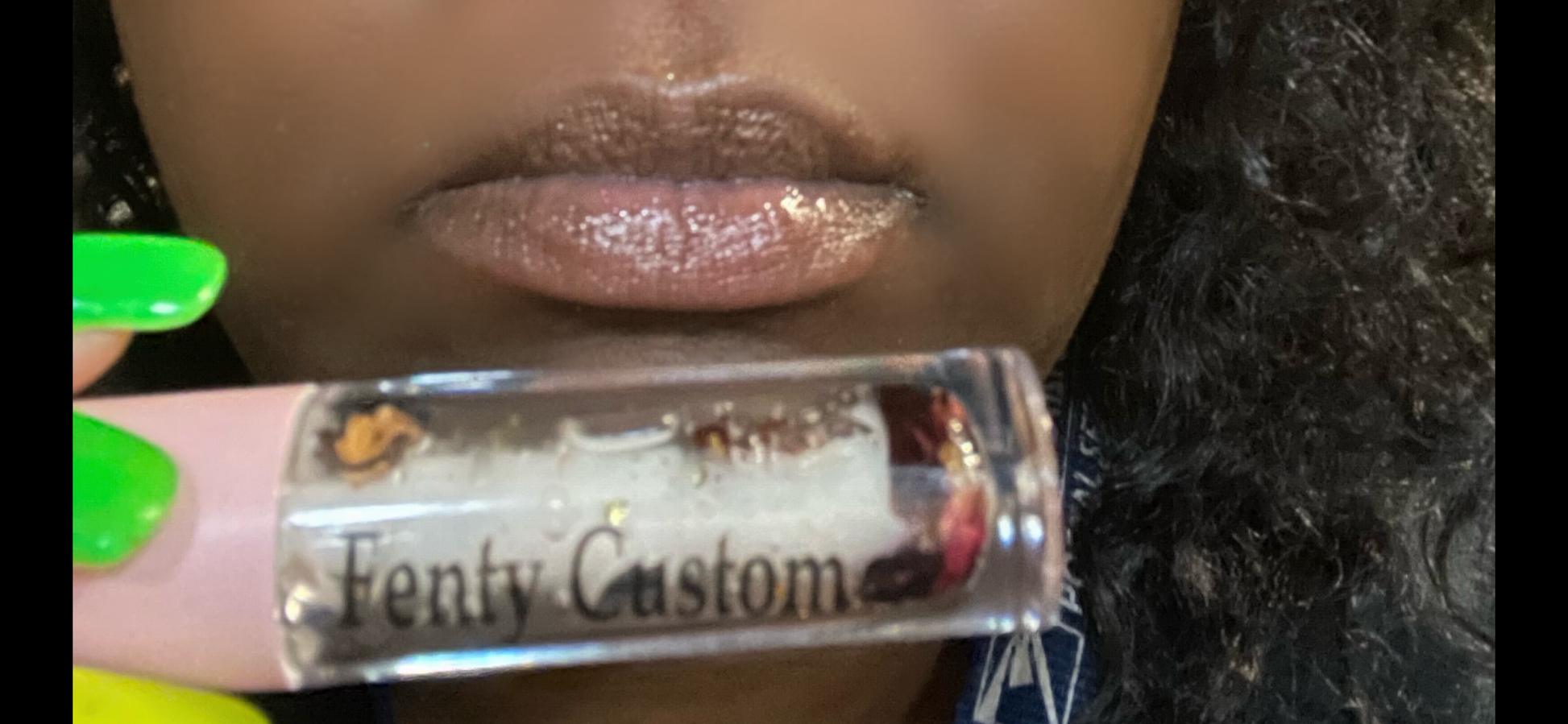 Rose Gold lip gloss