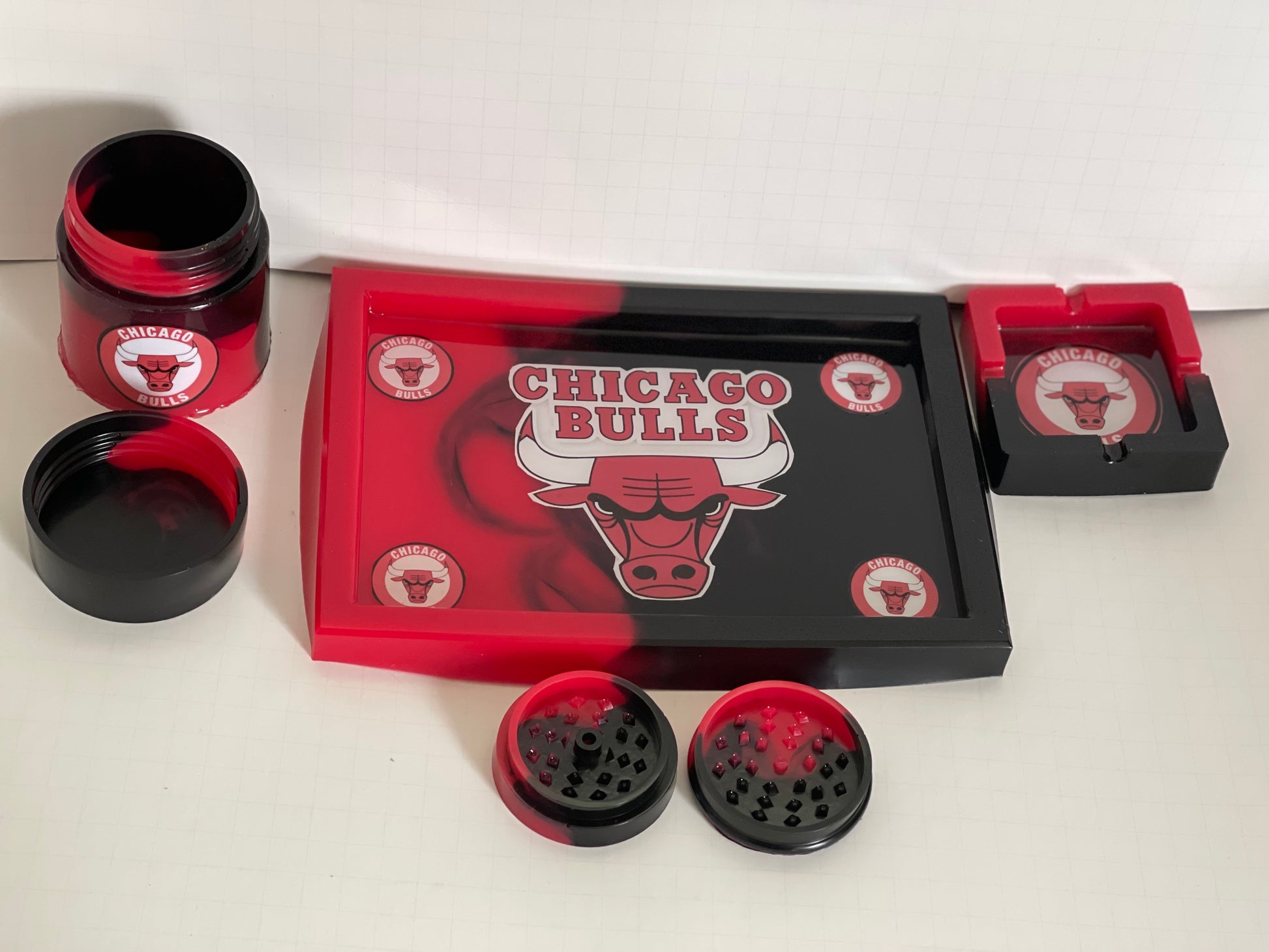 Chicago Bulls Rolling Tray