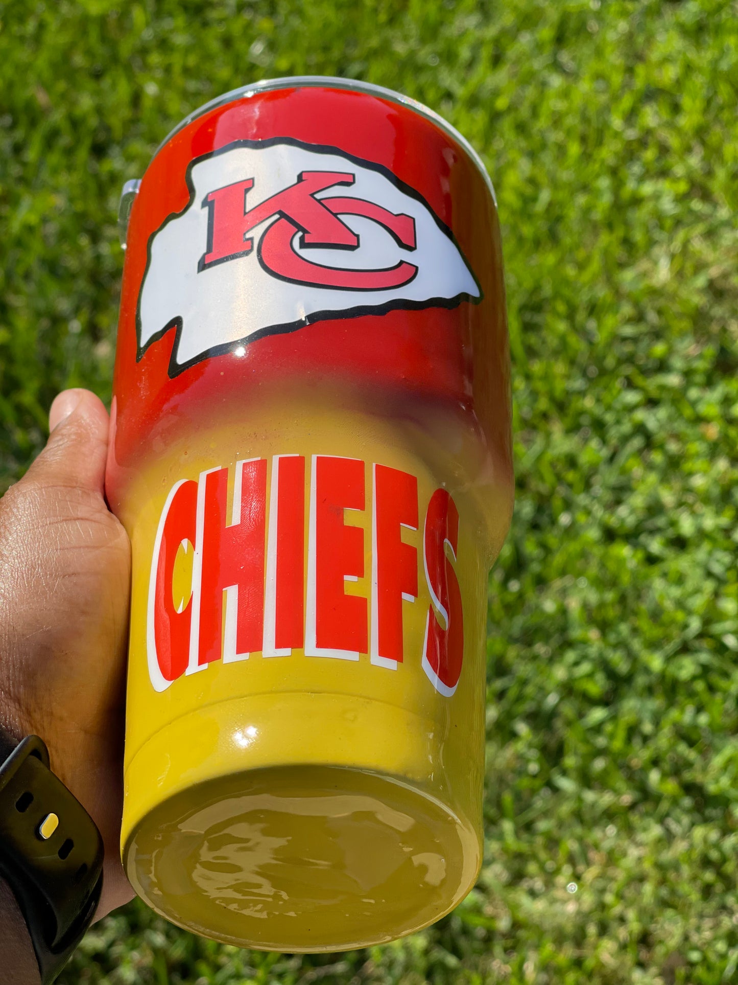 Kansas City Chiefs tumbler