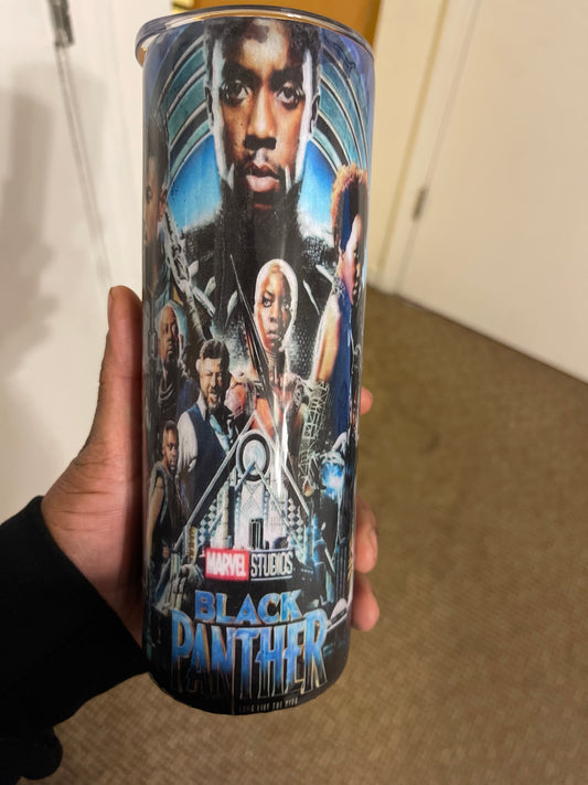 Black Panther tumbler