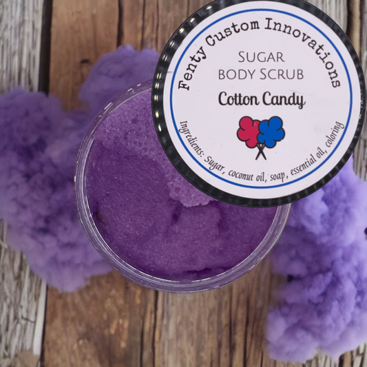 Cotton Candy Sugar Scrub