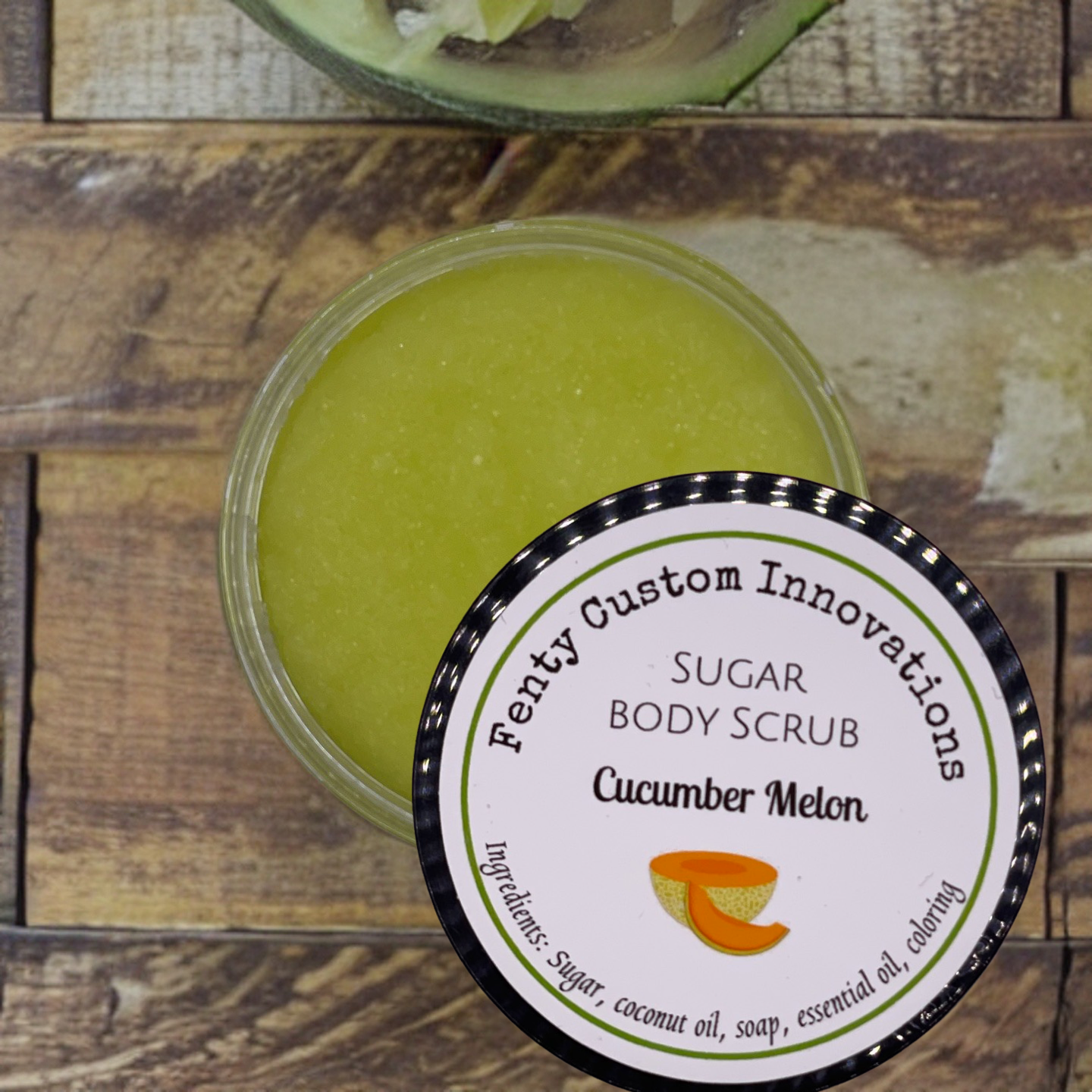 Cucumber Melon Sugar Scrub