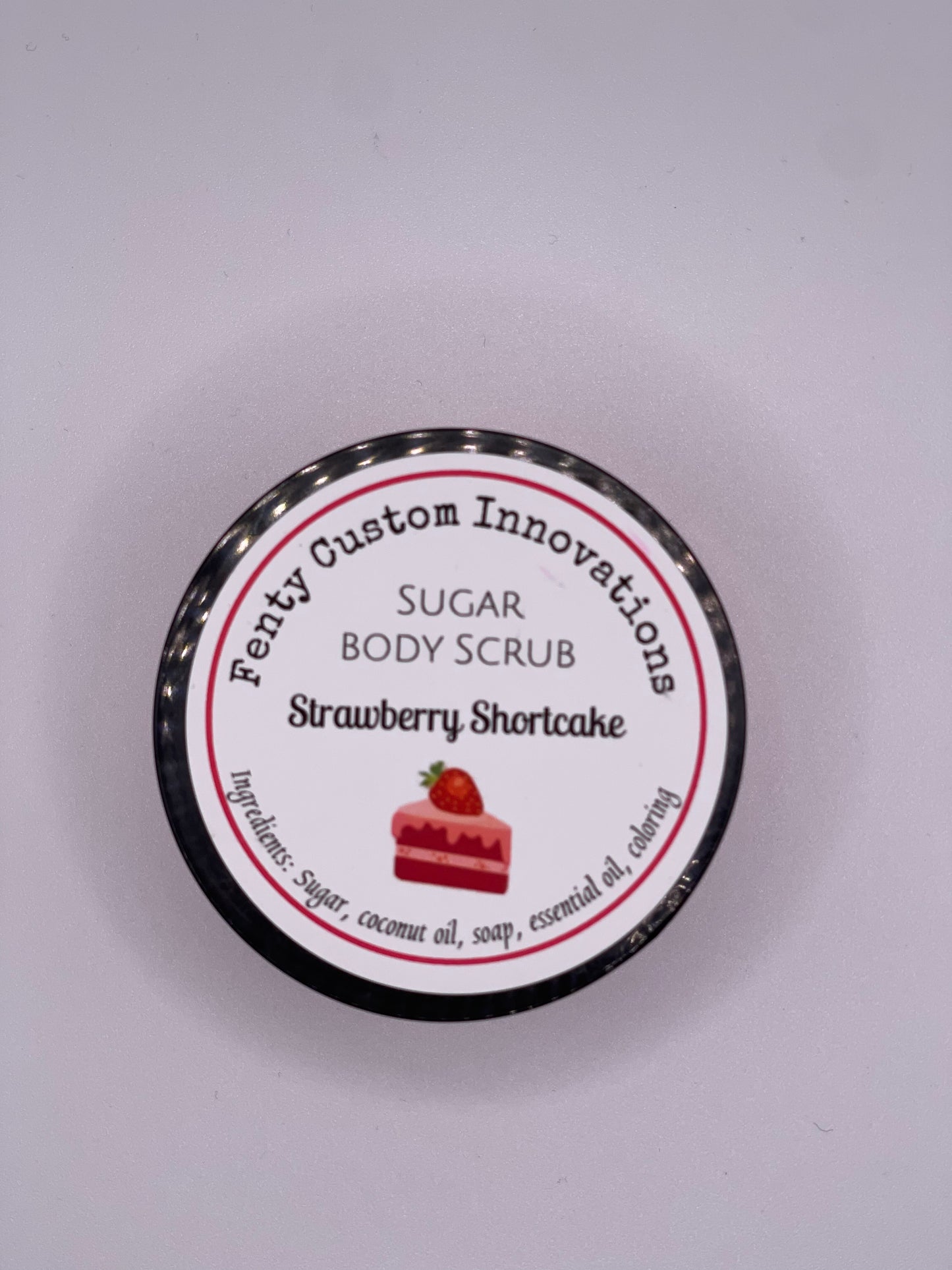 Strawberry Shortcake Sugar Scrub