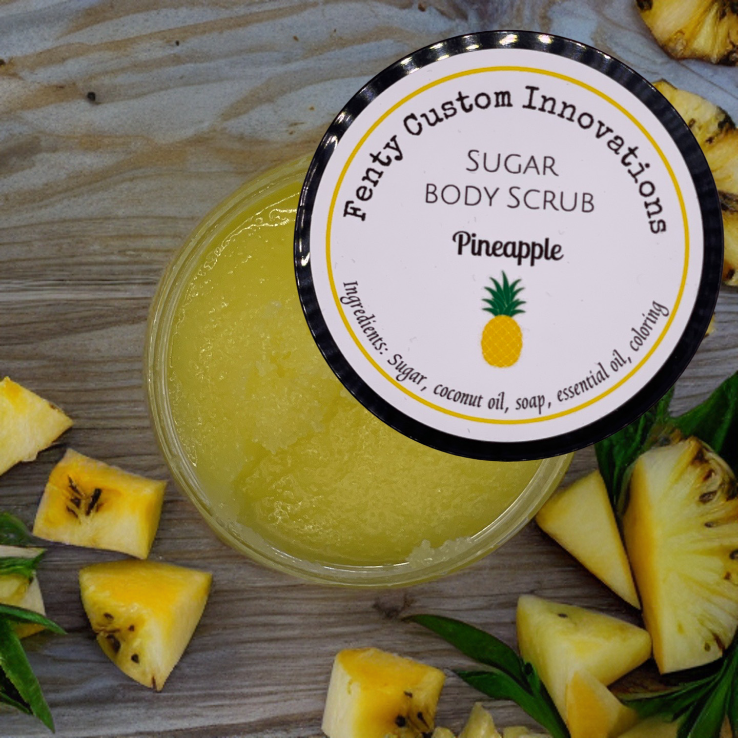 Pineapple Sugar Scrub