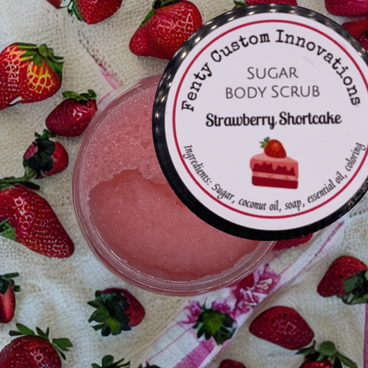 Strawberry Shortcake Sugar Scrub