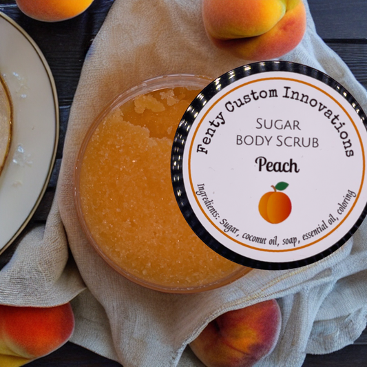 Peach Sugar Scrub